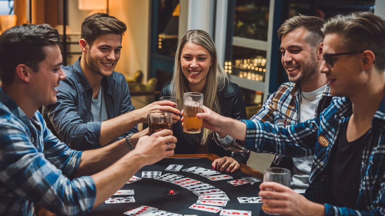 Playing the Game how to play horse race card drinking game for adults