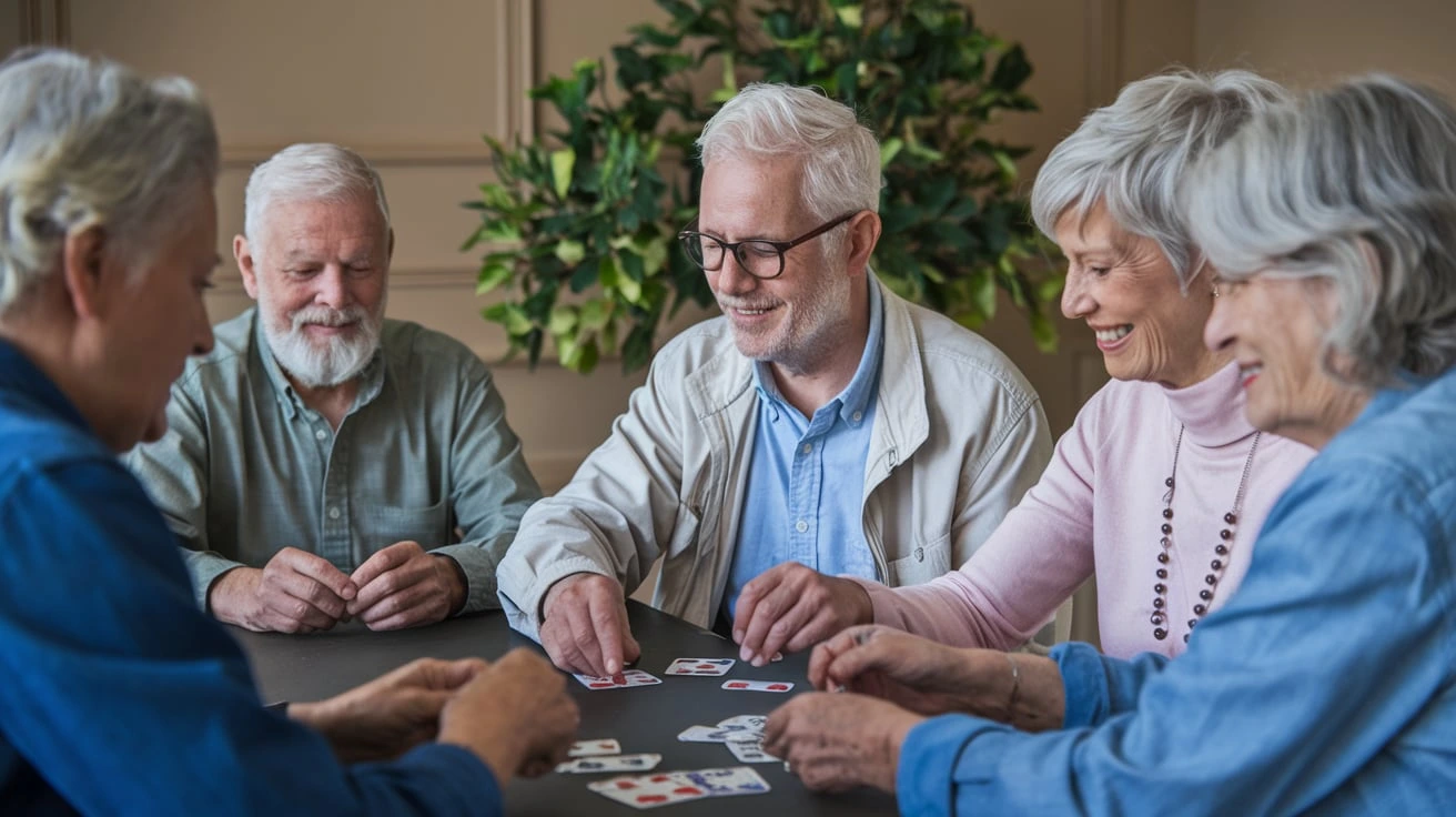 Pyramid Solitaire card games for dementia