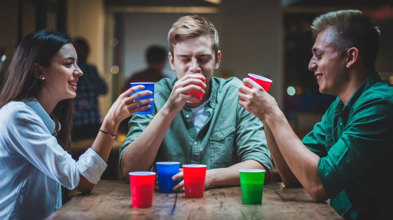 Screw the Dealer 3 person drinking game