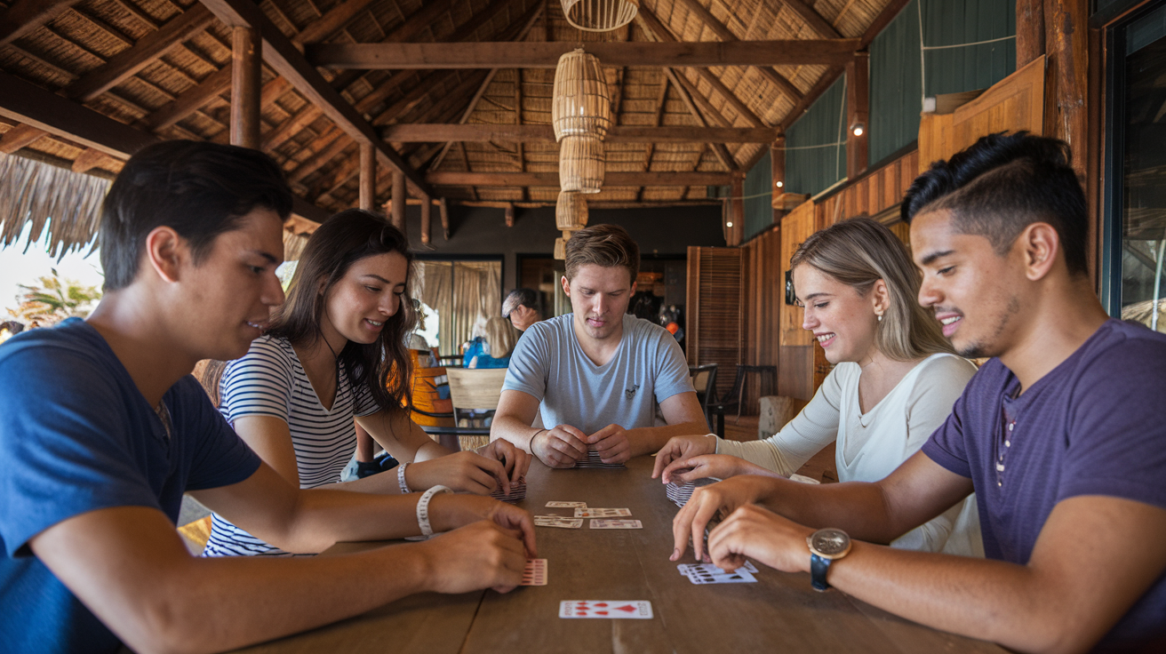 Spoons best card games for big groups