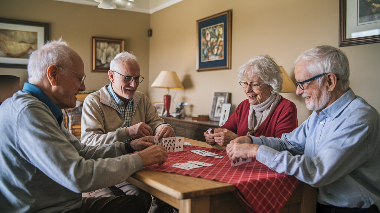 War card game for old people