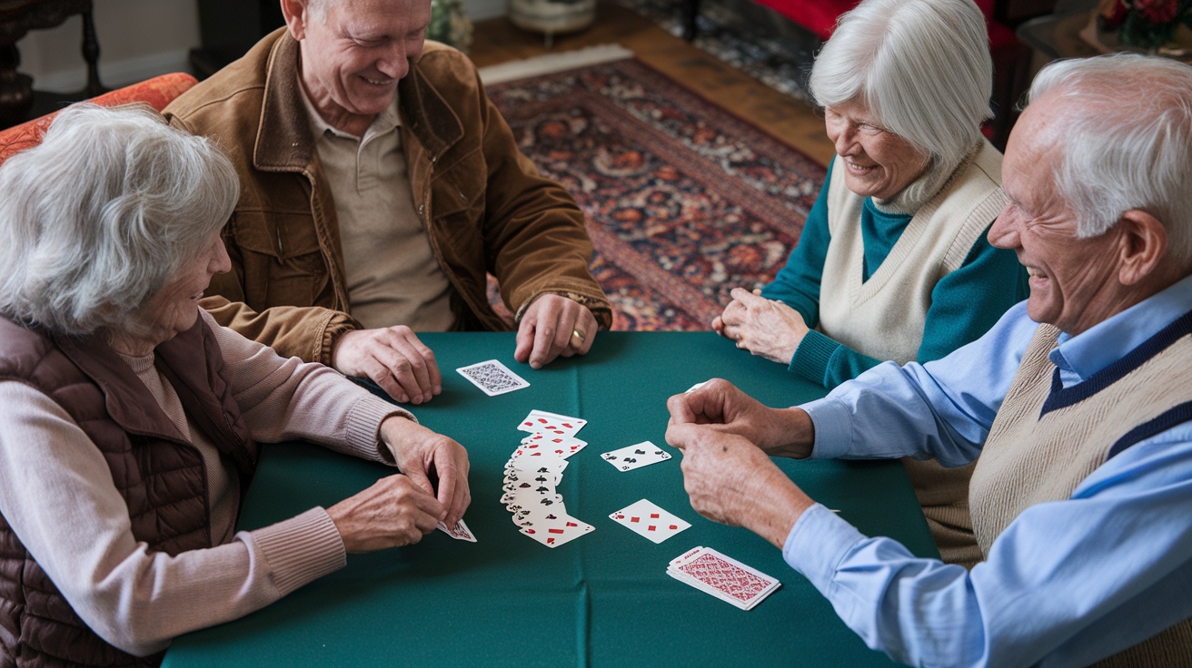 Wizard card games for elderly adults