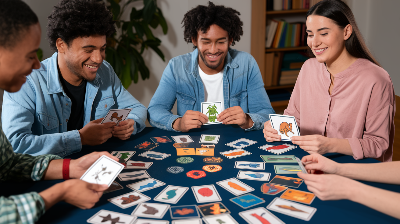 Dixit guessing Game Setup