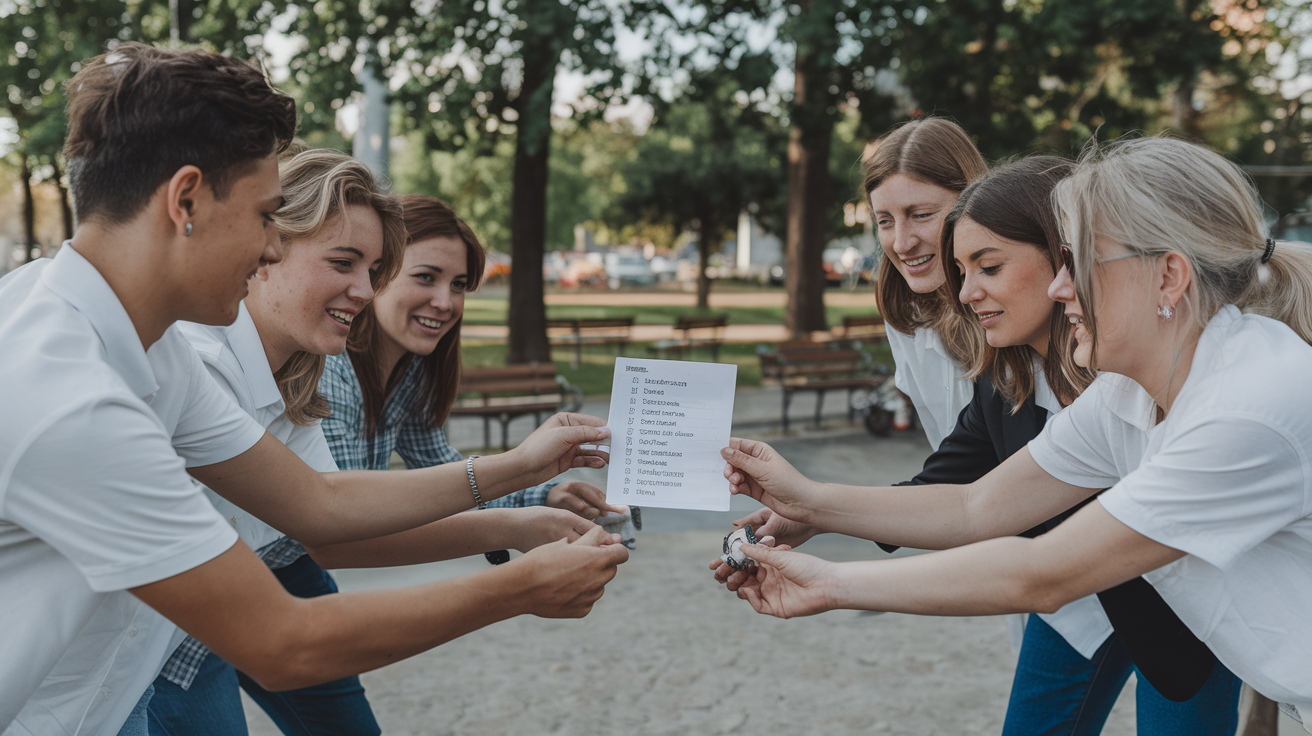 Work & Corporate Team Building Scavenger Hunt Team Names