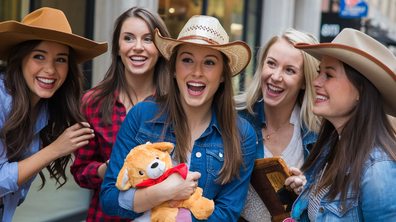 City Slickers bachelorette scavenger hunt idea