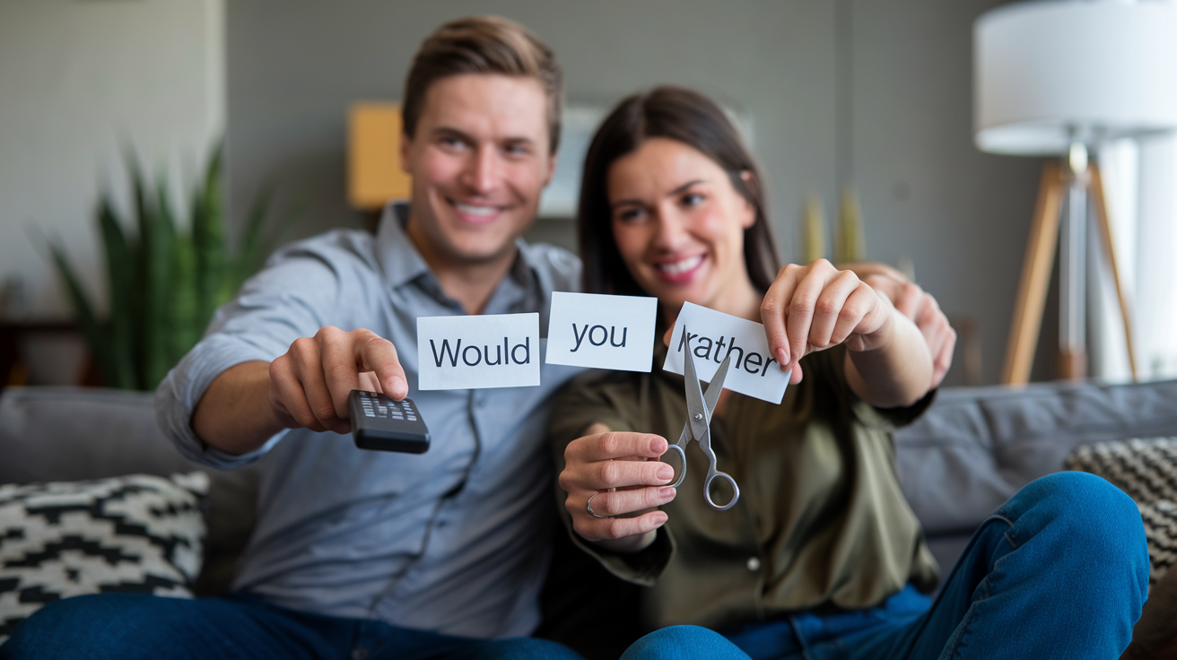 Fun & Flirty Would You Rather Questions for Couples