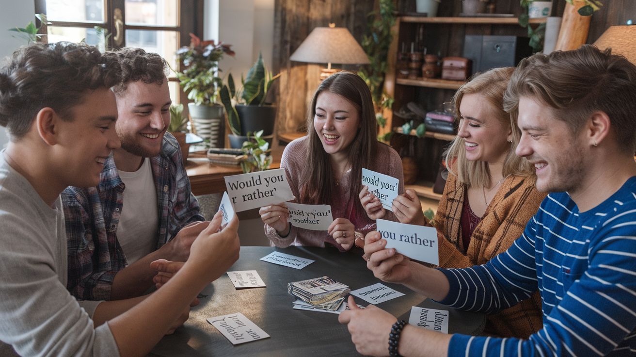 Get-To-Know-You Would You Rather Questions Ice Breaker Game