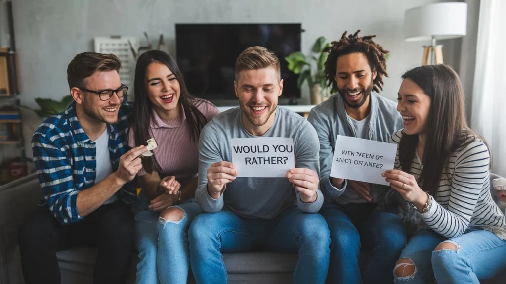 How to Play Would You Rather for Adults to Play with Friends & Family Fun