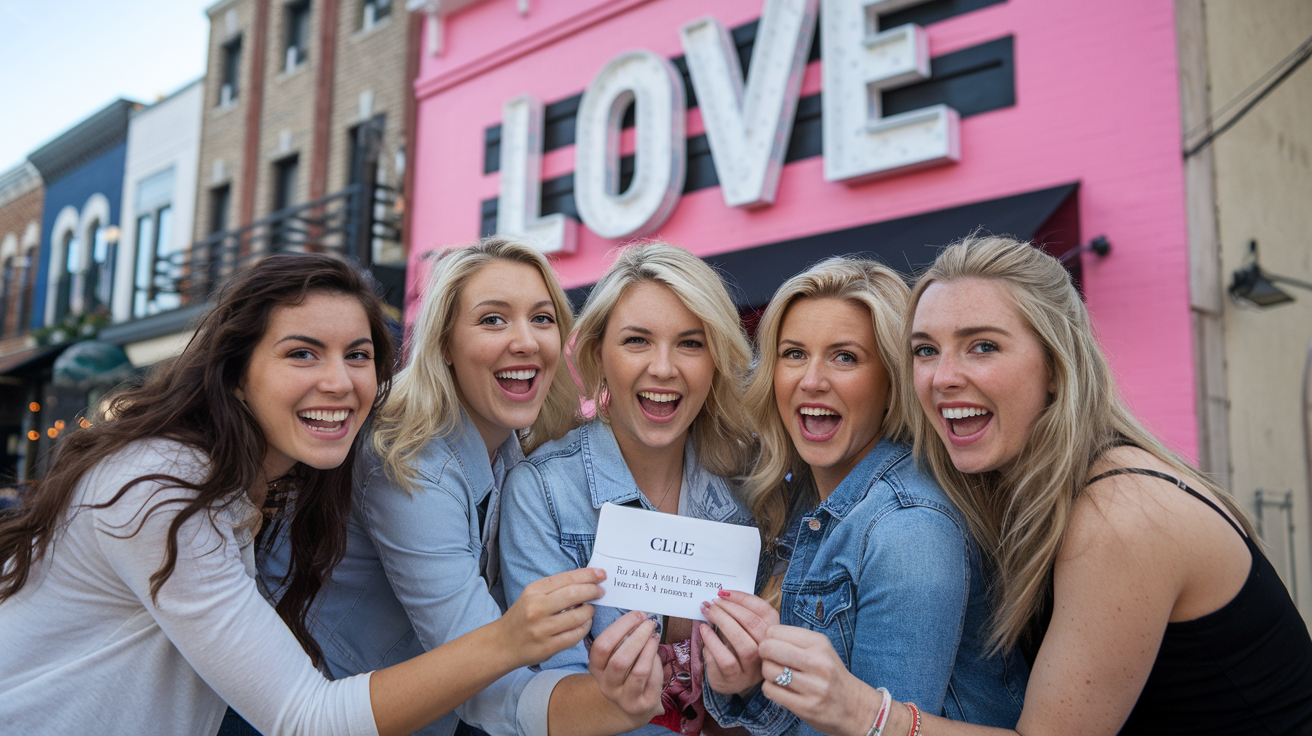 Neighborhood Exploration bachelorette scavenger hunt ideas