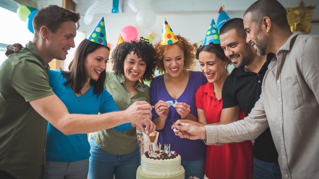 On-the-Day Execution of birthday scavenger hunt game for adults