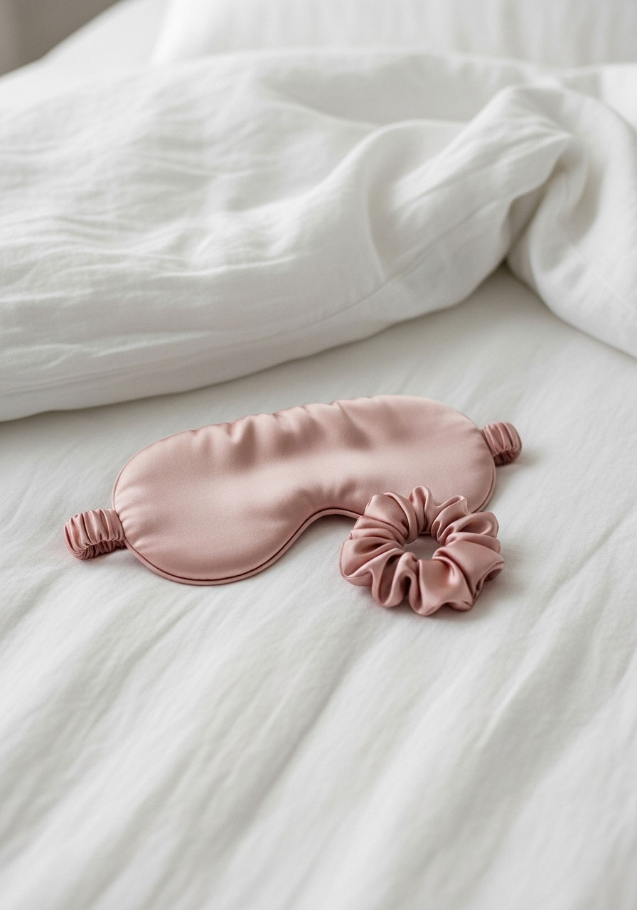 A luxurious silk sleep mask for a perfect night's sleep, a relaxing self-care prize.