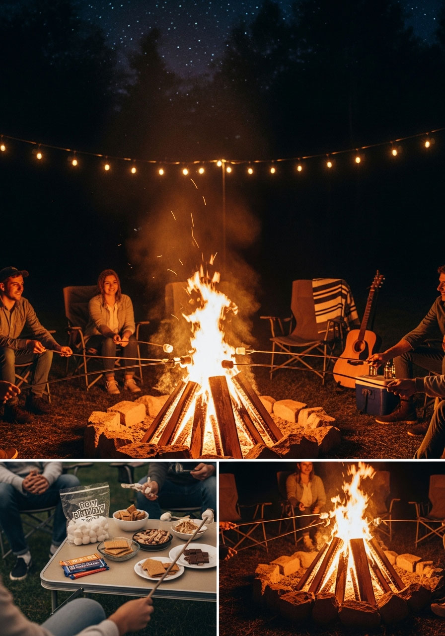 Birthday Bonfire Party