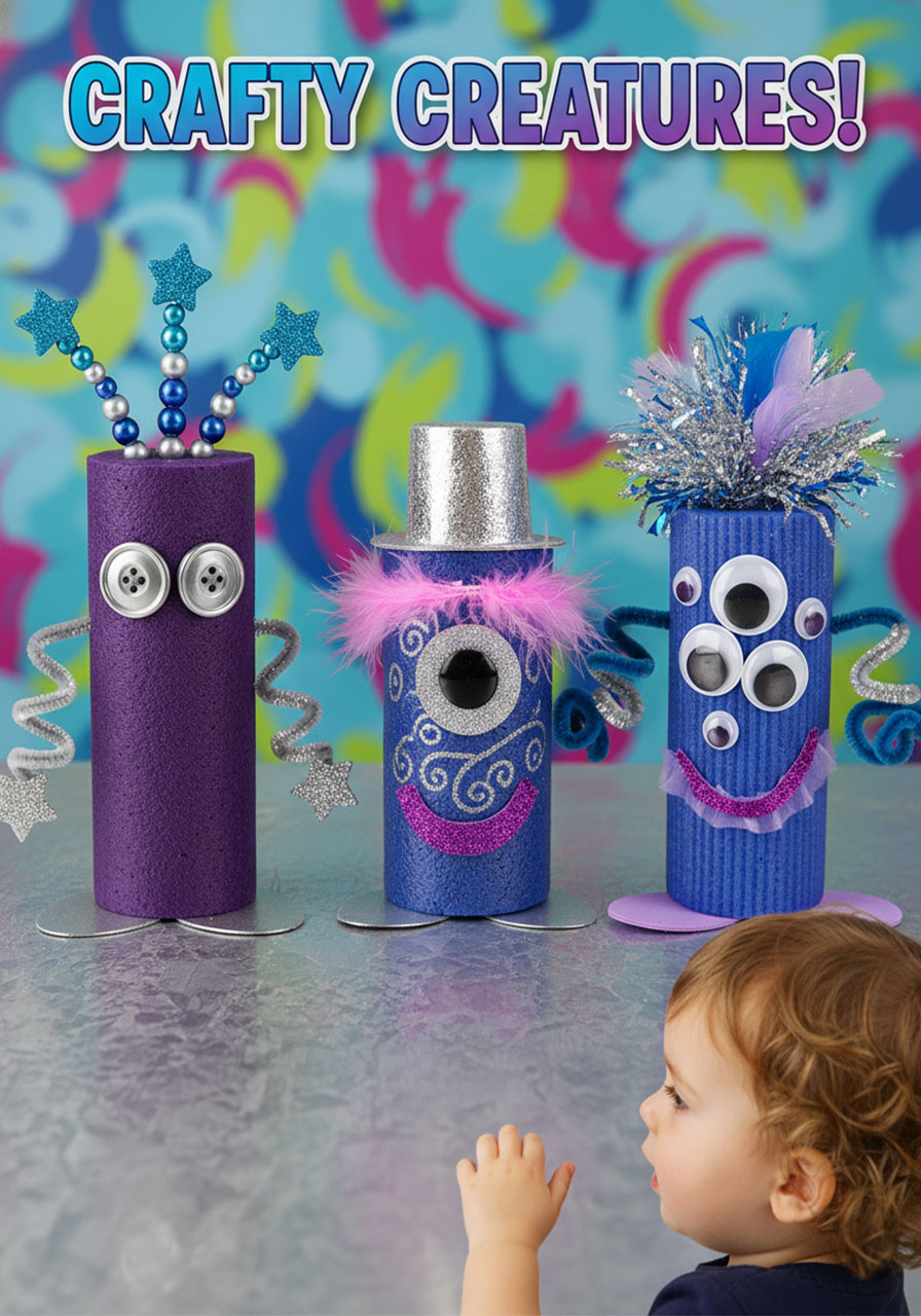 Pool Noodle Monsters
