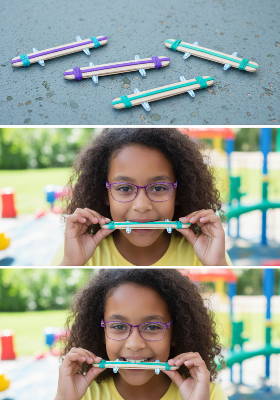 Popsicle Stick Harmonica