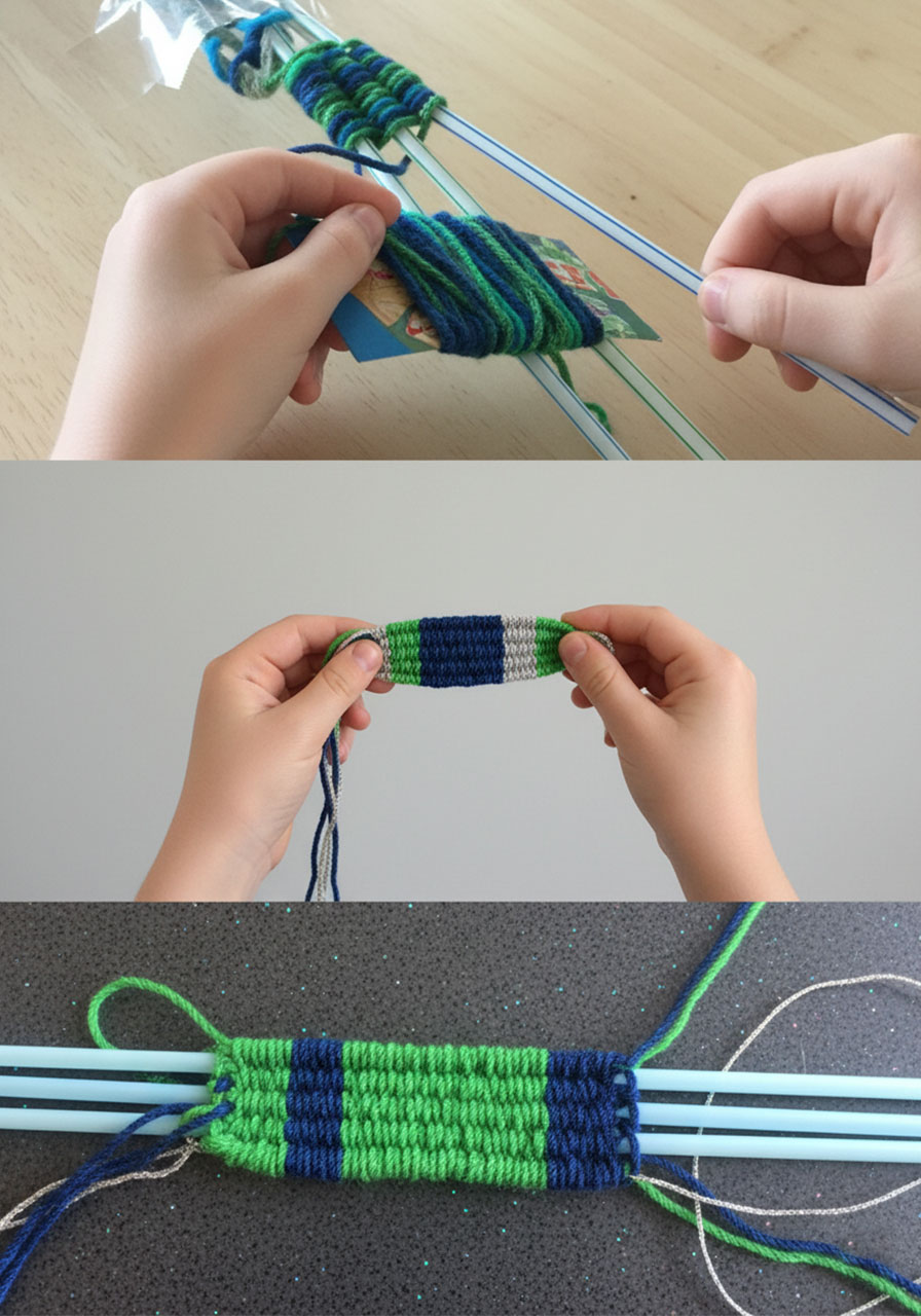 Straw Weaving Bracelets