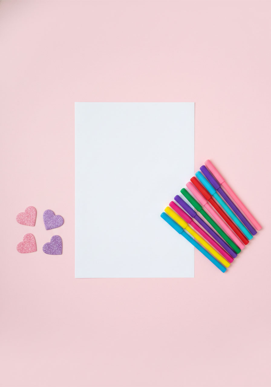 DIY Pull-Tab Mother's Day Card materials