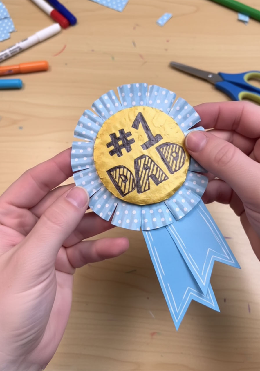 Cut and Attach the Ribbon Tails