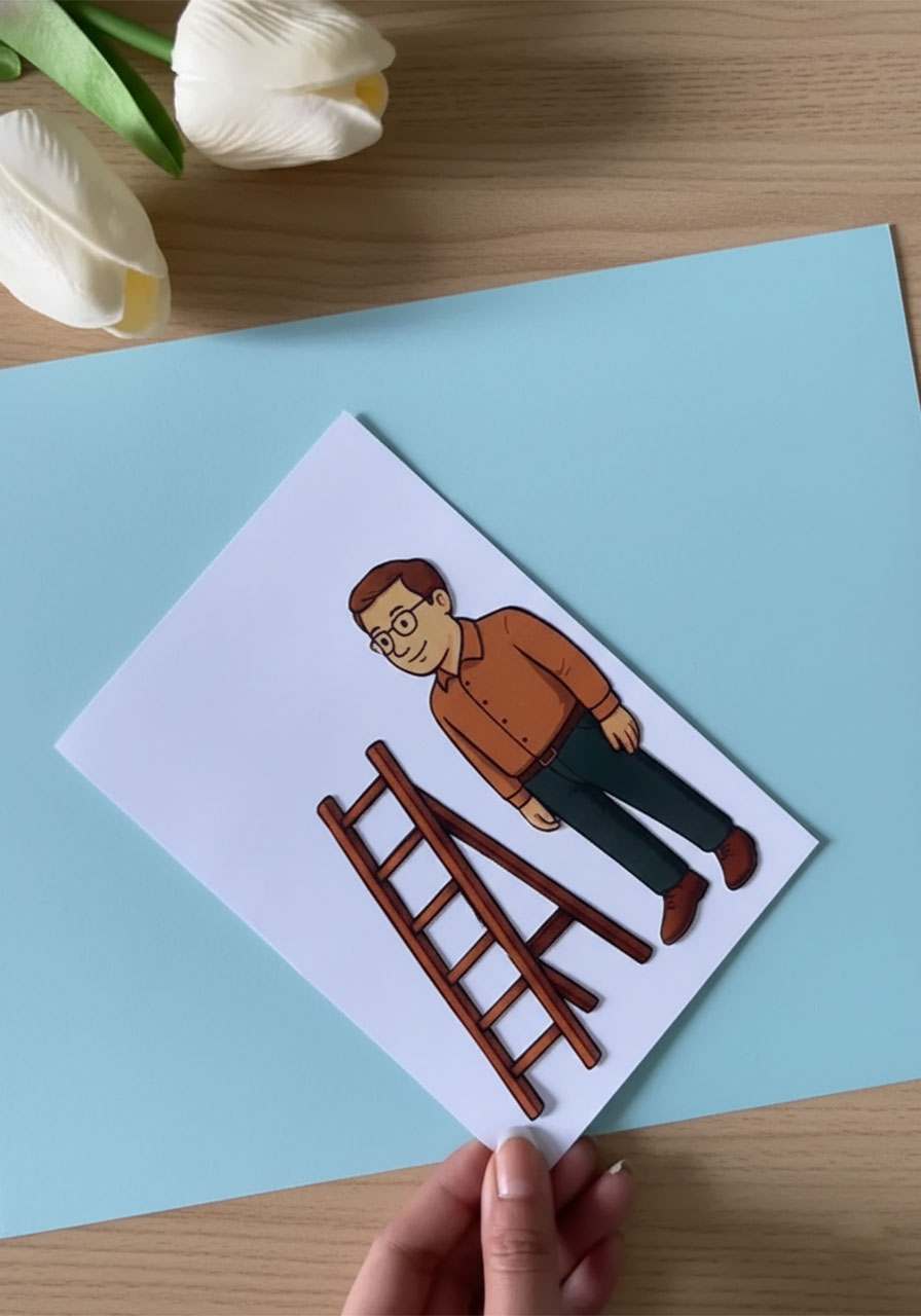 Step 2: Set Up Your White Card Panel