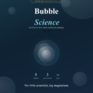 Bubble Science Activity Kit - Printable PDF for Kids (Ages 3–12) - Opening Page