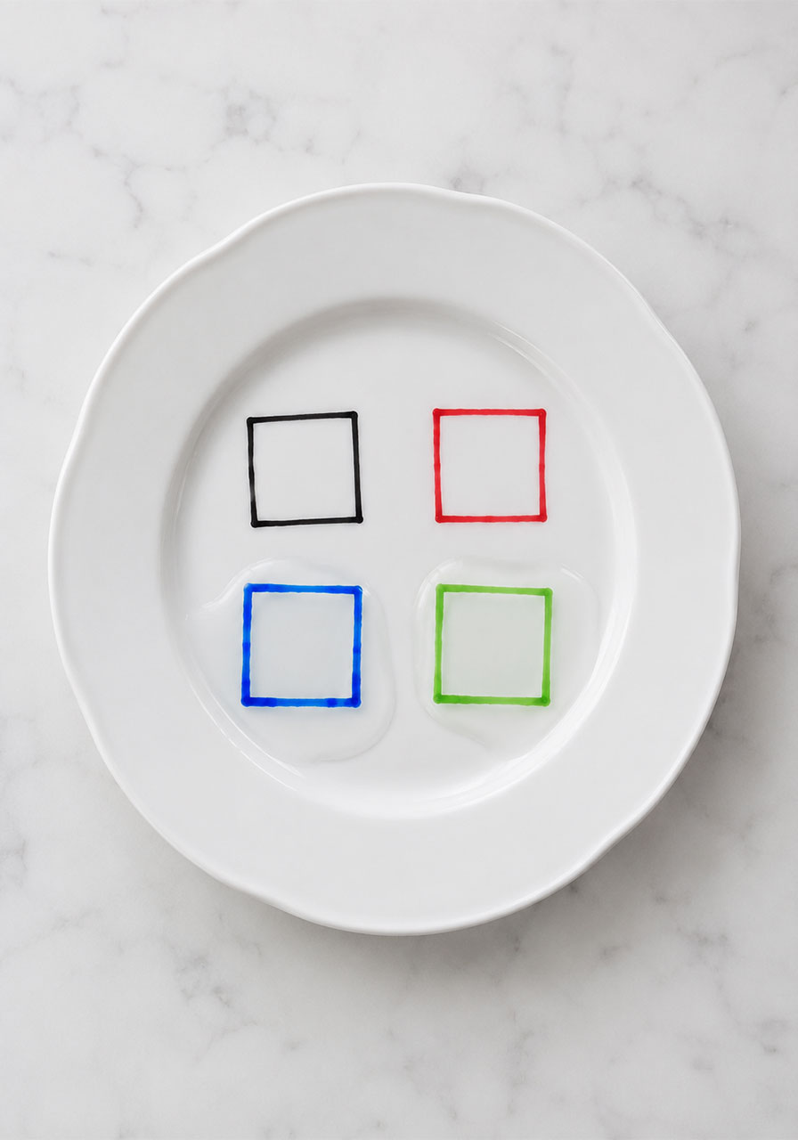 Comparing how different marker colors react in the floating ink science experiment